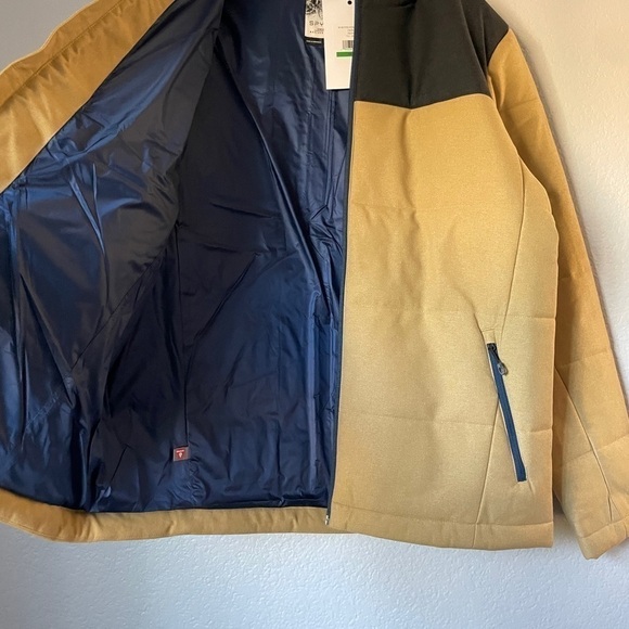 NWT SPYDER Butte G-Tex Infinium Coat Dune Lg. - Picture 2 of 7